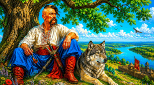 💛💙Пазл 💛 "Іван Сірко - великий характерник" 💙💛