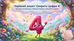 «Чарівний зошит. Секрети цифри 4»