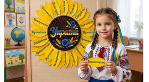Патріотичний флешмоб «Квітка України» (до 35-ї річниці Незалежності України)