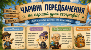 «Чарівні передбачення» як місток до світу географії