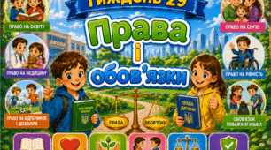 Тематичний тиждень "Права і обов'язки" 4 клас НУШ Стіна слів