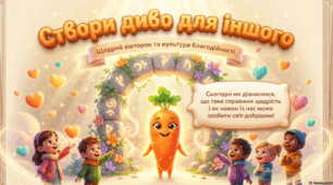 Презентація до Уроку Турботи № 3 «Створи диво для іншого»: Щедрий вівторок та культура благодійності