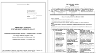 Навчальна програма з української мови для 6-го класу за модельною програмою О.В. Заболотного і підручником Авраменка О.М., 19 сторінок - готово для друку, 140 годин, 2026-2027н.р.