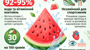 Заголовок: Кавун: Більше, ніж просто солодка вода! 🍉