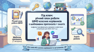 Під ключ: річний план роботи ШМО класних керівників з шаблонами протоколів + аналіз