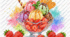 🍓🍓Розмальовка та малюнок " Полунична насолода"🍨🍦🍓💛🥰🩷🩵