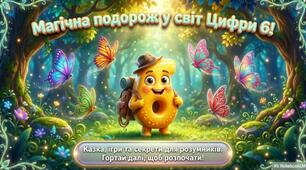«Магічна подорож у світ цифри 6»