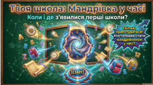 🕰️ Презентація «Твоя школа: мандрівка у часі»