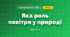 Яка роль повітря у природі (3 клас, Я досліджую світ, Гільберг)