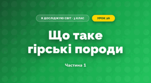 Що таке гірські породи (3 клас, Я досліджую світ, Гільберг)