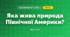 Яка жива природа Північної Америки? (4 клас, Я досліджую світ, Будна)