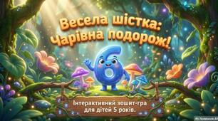 "Робочий зошит “Весела шістка. Чарівна подорож”.