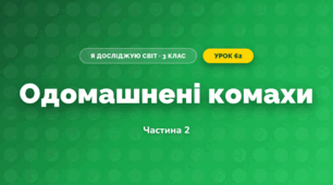 Одомашнені комахи (3 клас, Я досліджую світ, Іщенко)