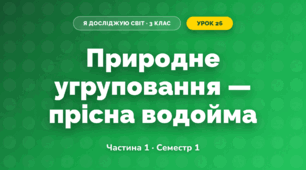 Природне угруповання — прісна водойма (3 клас, Я досліджую світ, Бібік Н.М., Бондарчук Г.П., Павлова Т.С.)