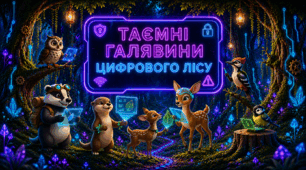 Анімована презентація "Таємні галявини Цифрового лісу"