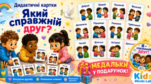 Дидактичні картки «Який справжній друг?»