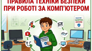 "Правила техніки безпеки в комп'ютерному класі"