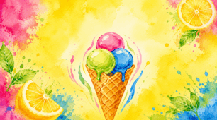 🍋 Пазл🌈🍋🍦Морозивний настрій🍋