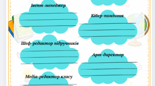 Розподіл обов'язків та ролей у класі