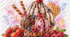 🍦✨Розмальовка та малюнок ✨Морозиво з ягодами✨🍧🍓🍒🍦