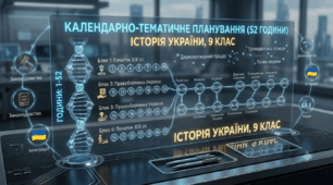 Календарно - тематичне планування з Історії України 9 клас ( 52 год/ 1,5 год.в тиждень. Підручник  Хлібовська Г.)