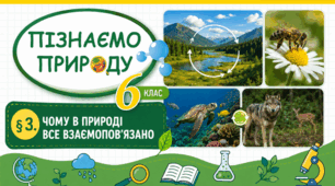 Чому в природі все взаємопов’язано. Презентація, інфографіка, робочий аркуш