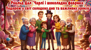 Роальд Дал «Чарлі і шоколадна фабрика». Знайомство зі змістом повісті-казки