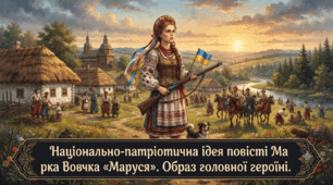 Національно-патріотична ідея повісті М.Вовчка "Маруся". Образ головної героїні. Історична правда та художній вимисел.