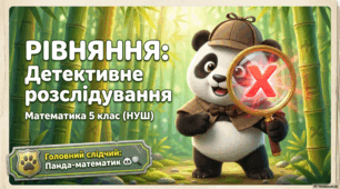 Рівняння з Пандою