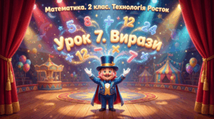 Росток 2 клас Ч.2 Урок 7 Математика. 2 клас. Технологія «Росток». Урок 7 «Вирази»