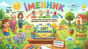 Тест: Іменник. 2 клас