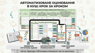 Автоматизований щоденник спостережень з інформатики. Оцінювання без рутини у 3-4 класі