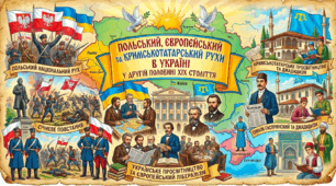 Польський, європейський та кримськотатарський рухи в Україні у другій половині ХӀХ століття.
