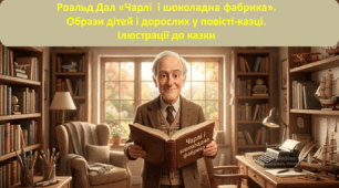 Роальд Дал «Чарлі і шоколадна фабрика». Образи дітей і дорослих у повісті-казці. Ілюстрації до казки
