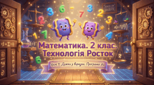 Росток 2 клас Ч.2 Урок 9 Математика. 2 клас. Технологія «Росток». Урок 9 «Дужки у виразах. Рівняння»