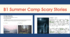 A2+/B1 Summer Camp Scary Stories
