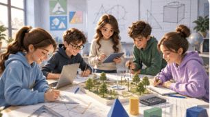 Стаття “Math Modeling Lab: методика математичного моделювання реальних ситуацій під час вивчення геометрії у 9 класі з поглибленим вивченням математики”