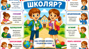 Тематичний день. 1 клас. Яким має бути школяр?
