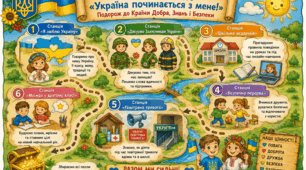 Презентація першого уроку «Україна починається з мене! Разом до знань, добра та безпеки»