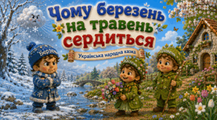 Українська народна казка "Чому березень на травень сердиться"