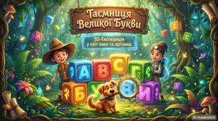 2 клас Українська мова "Таємниця великої букви"