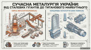 Презентація з географії 9 клас НУШ: Які сучасні особливості виробництва чорних і кольорових    металів в Україні