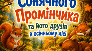 «25 казок про маленького Сонячного Промінчика та його друзів в осінньому лісі»