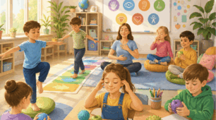Стаття “«Sensory Balance»: використання сенсорних пауз як методу підтримки уваги, саморегуляції та навчальної активності учнів в умовах інклюзивного класу”