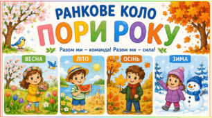 ПОРИ РОКУ.  Комплект ранкових зустрічей
