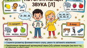 Автоматизація звука л