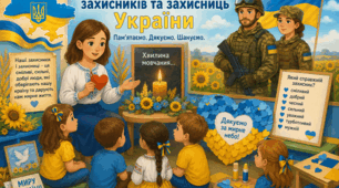 Ознайомлення із соціумом «День вшанування памʼяті захисників та захисниць України «