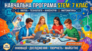 Навчальна програма «STEM. 7-9 класи (міжгалузевий інтегрований курс)» для закладів загальної середньої освіти