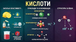 Конспект уроку. "Кислоти"