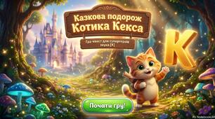 «Казкова подорож котика Кекса. Звук [К]»